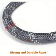 1 szt./ Mocna smycz dla psa z miękką wyściółką, odblaskowa w nocy, odpowiednia dla małych, średnich i dużych psów, dostępna na wszystkie pory roku