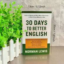 三十天提升英语：30天掌握发音、词汇和句型 | 提升成人英语口语和写作能力 | 日常办公学习指南，英语学习工具 | 简洁封面 | 耐用装订 - 彩色 - 查看 7