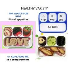 Lunch Box - Rose vif + Bleu - Voir 3