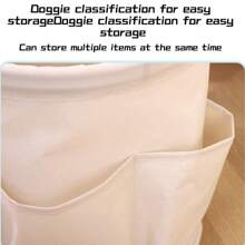 Kosz piknikowy na kemping, kosz plażowy, składany kosz do przechowywania, kosz na kosmetyki do łazienki, kosz do pokoju dziecięcego, duża pojemność z wieloma kieszeniami, styl lat 2000.