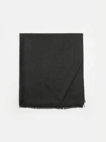 1pc Women's Solid Color Lightweight Silky Feel Large Size Travel Photography Simple Fashion Scarf Shawl Wrap