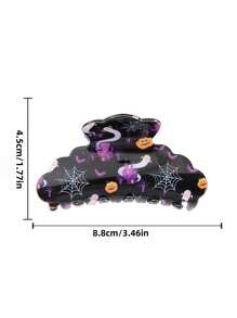 1pc Halloween Fashion, Funny And Unique, Grab The Back Of A Girl's Head With A Hair Claw, A Festive Hair Accessory Hair Accessories Fashion Claw Clips Ladies Hair Clamps Casual Hair Jaw Clip Autumn Accessories Festival Accessories Fall Hair Clips Winter Decor For Vacation Outfits Woman