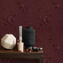 1 Cuộn Giấy Dán Tường Tự Dính Họa Tiết Hoa Hồng Đỏ Đậm Cổ Điển, Chất Liệu PVC Dày, Kích Thước 17.7"X39.3"/118.1"/196.8", Thích Hợp Cho Phòng Tắm, Phòng Khách, Phòng Ngủ, Nhà Bếp, Phông Nền TV, Câu Lạc Bộ, Tiệc Tùng, Trang Trí Nhà Cửa, Đồ Nội Thất, Ký Túc Xá, Lót Tủ, Trang Trí Phòng, Trang Trí Nhà Cửa, Giấy Dán Tường, Hình Dán Tường, Trang Trí Tường, Trang Trí Phòng Khách - Màu Đỏ Sâu - Xem 3