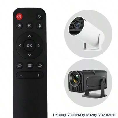 Replacement Remote For Mini Projector,Compatible With HY300,HY300PRO,HY320mini,HY320 Mini Projector