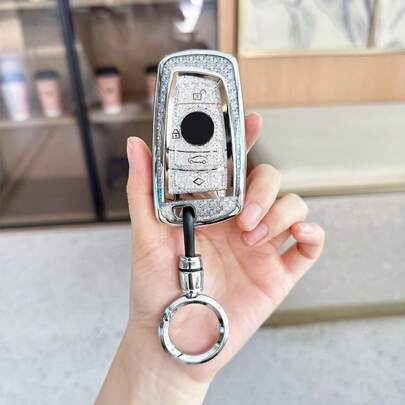 For BMW Key Fob Cover,Compatible With BMW 2 5 6 7 Series X1 X2 X3 X5 X6 Smart Key Premium Soft TPU Anti-Dust Full Protection