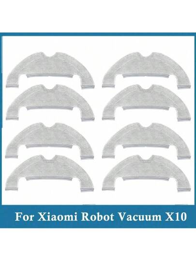 Mop Pad Dreame L10 Plus, Z10 Pro Robot Stofzuiger Cleaner Compatible Xiaomi X10 B102GL Wipes Rags Spare Parts