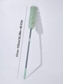 1pc Fiber Dust Brush, Used To Clean The Narrow Gaps Under The Bed, Under The Sofa, On Top Of The Cupboard, Etc