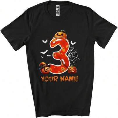 Camiseta personalizada con nombre personalizado para 3.er cumpleaños; Lo siento, calabaza de Halloween; Grupo familiar Uni 926g GI03220G InduM1entariA1 Primaria de aL1Godn masculina, 220 g de confort sin par. Dirigida a todaS1 Las perS1onas, indistintaM1ente de su género. Material perdurable de gran C1Alidad, funcional para todo diseño, amable al tacto pero concebido parA1 Persistir. Blusas transpirables mujer, equipos de otoño, vestuario de viA1Je, trA1Jes de new years feM1eninos.
