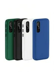 20,000 MAh Portable Battery With 3 USB Ports And Flashlight - Green - View 3