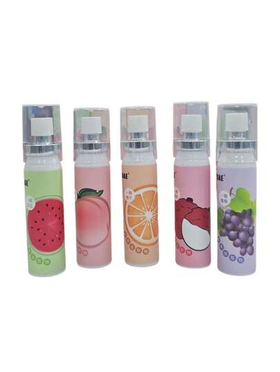 Spray bucal aliento fresco 4 sabores frutales frescura portátil oral cool breath higiene personal larga duración elimina halitosis ideal uso diario presentación bolsillo práctico