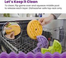 Kitty Lickin' Layers Multilayered Cat Fun Feeder Cat Treat Puzzle,11260872 - gừng - Xem 9