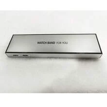 Two-In-One Compatible With Apple Watch Band + Case For Men And Women High-End Business Stainless Steel Three-Bead Band And Waterproof, Dustproof, Drop-Proof And Scratch-Resistant PC With Tempered Glass Screen Film Integrated Watch Protection Case Compatible With Apple Watch 38/40/44/41/42/45/S10 42/S10 46/49MM/ Band Case Compatible With Apple Watch Series Ultra/10/9/8/7/6/SE/5/4/3/2/1/Se Watches Stylish And Durable Band Case With Free Band Adjuster - Titanium Color - View 8