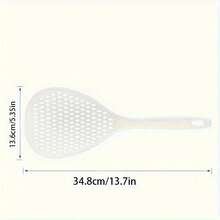 1pc Multi-Purpose Kitchen Strainer With Long Handle, Leak-Proof Mesh And Non-Slip Base - Durable Plastic Strainer For Home And Restaurant Use, Lightweight Kitchenware | Easy-Grip Material, Pasta Strainer - 隨機顏色 - 查看 11