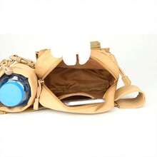 Multifunctional Waist Bag Shoulder Belt Bottle Holder - 黑與白 - 查看 3