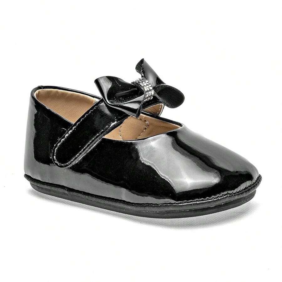 CASUAL SHOES FOR GIRLS 136441 BLACK IN PATENT LEATHER - Black - View 1