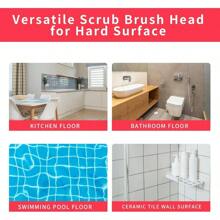 LYA AZ Shikong Scrub Brush For OCedar RinseClean 2 Tank System Scrubber Mop Head For Ocedar Stiff Bristle Spin Mop Replacement Head Base For Shower Bathroom Kitchen Bedroom Floor Cleaner LYA - 小的 - 查看 5