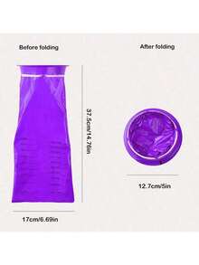 10pcs/Pack Vomit Bags, Motion Sickness Bags, Portable Car Vomit Bags, Suitable For Kindergarten, Hospital, School, Disposable - Multicolor - View 4