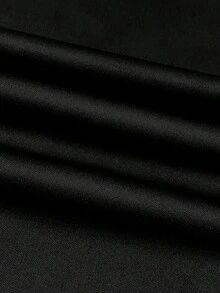 Camiseta de mujer de verano con estampado de mariposa oversize casual con detalle de moño - Negro 2 - Ver 3