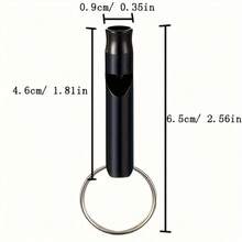 5pcs Stainless Steel Emergency Whistles With Keychains - Loud, Durable, Lightweight, Suitable For Hiking, Camping, Outdoor Sports, Sports Teachers, Dog Training - Perfect For Outdoor Activities!