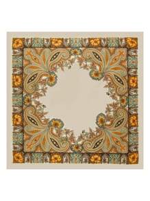 1 pezzo Foulard quadrato in stile paisley per donna, moda versatile per danza di strada, feste, ciclismo, bracciale, fascia, cravatta da collo, decorativo in seta, adatto per uso quotidiano in tutte le stagioni