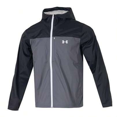 Under Armour 男士夹克/外套 CLOUDSTRIKE COLORBLOCK JKT 户外运动柔软轻便休闲夹克 1381880-001
