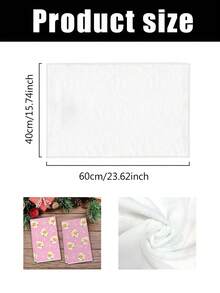 40*60cm Weihnachts-Geschirrtuch, süßes Weihnachtsmann-Muster dekoratives Handtuch, saugfähiges Reinigungstuch für Weihnachtsküche & Bad, Doppelnutzen Feiertags-Dekorationstuch - Verschiedenfarbig - Übersicht 10