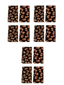 2 piezas/4 piezas/12 piezas Toallas de cocina con temática de fútbol, toallas de baño de decoración de Acción de Gracias, decoración del hogar de Acción de Gracias, estilo moderno, secado rápido, material de microfibra súper suave, patrón de impresión digital de 40*60CM, adecuado para decoración de cocina de otoño, decoración de fiestas al aire libre, regalos de vacaciones de Acción de Gracias, regalos de cumpleaños