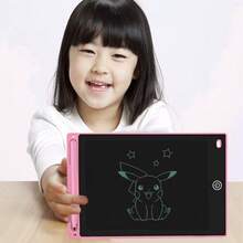 1pc/2pcs/5pcs LCD Color Drawing Tablet, LCD Writing Tablet, Back To School Writing & Drawing Learning Pad, Equipped With Stylus Pen, Montessori Educational Electronic Writing Board, Magic Blackboard Art Drawing Tool, Colorful Erasable Doodle Board - Multicolor - View 6