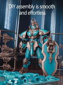 13 Movable Joints Arthur King Lich King Knight Robot Action Figure Assembling Toy Model, Gift For Boys