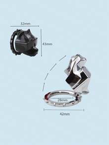 1 pieza Tapa de botón de encendido/apagado del motor 3D de metal - Textura de fibra de carbono, tapa protectora de aleación de zinc con tapa abatible, ajuste universal para el interior del automóvil, protección anti-error, círculo decorativo de inicio, mejoras para el interior del automóvil