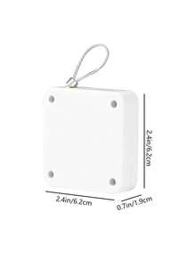 No-Drill Automatic Door Closer With Rope, Easy To Install And Quiet, 1/2pcs