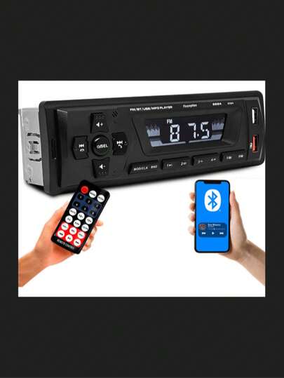 Auto Radio Automotivo 6624 bluetooth 2 USB 1 para musicas 1 para carregar o celular