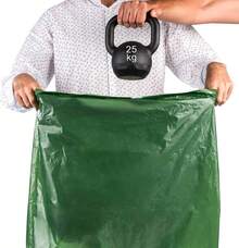 Relevo 100%  Bin Liners, Heavy Duty 30 L, 45 Bin Bags With Drawstrings - G - 30 L - View 5