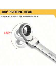 1pc Ratchet Wrench Set, Includes Various Mini Wrenches, 1pc, Affordable Price, Best Value, Auto Repair Tool, Home Repair Tool - Multicolor - View 4