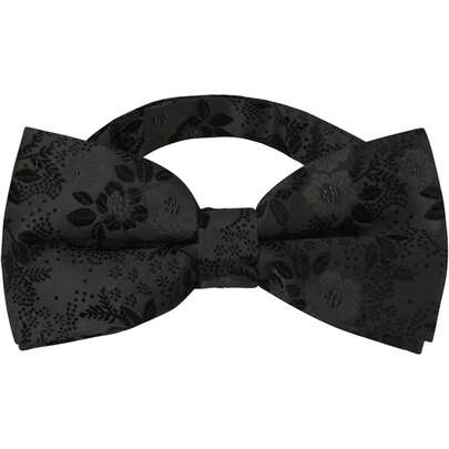 Bow Ties Men, Pre-Tied Adjustable Black Bow Tie Men Boys Wedding Party Gifts