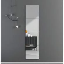 1 套现代简约亚克力墙贴装饰，尺寸多样，自粘，易于安装。#订购前请确保镜面墙贴的尺寸符合您的要求##