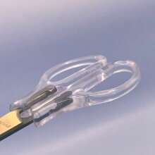 1pc Acrylic Scissors Multi-Purpose - Stainless Steel - 6.5 Inches - Fabric Scissors For Office, Home, Arts & Crafts Craft Scissors