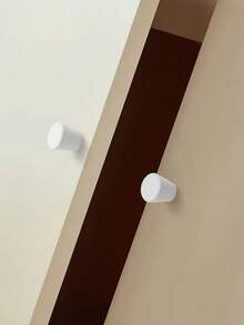 10 قطع مقابض أبواب الخزانة ذات الثقب الواحد، مناسبة للخزائن والدواليب والأدراج والخزائن الجدارية وخزائن الأحذية، مقابض دائرية ذهبية اللون ذات ثقب واحد، مصنوعة من سبيكة الزنك، مع البراغي المرفقة