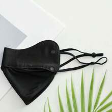 1 Stück Damen Atemschutzmaske mit UV-Schutz, atmungsaktiv, mit verstellbaren Ohrbügeln