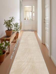 1 peça de tapetes marrons, estilo minimalista moderno, tapete de corredor, 900g/m², 0,5cm de espessura, antiderrapante, lavável à máquina, decoração para casa, sala de estar, cozinha, corredor, quarto, sala de jantar, escritório, todas as estações