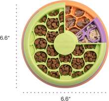 Kitty Lickin' Layers Multilayered Cat Fun Feeder Cat Treat Puzzle,11260872 - gừng - Xem 11