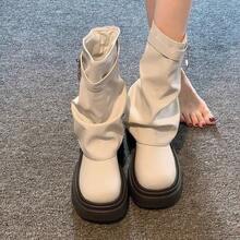 Women Pant Boots - Black - View 6