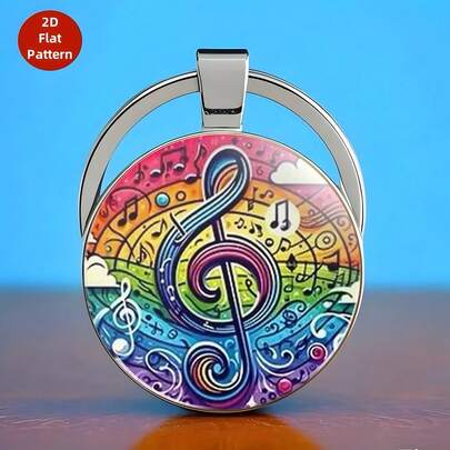 1 Pc Keychain, New Fashion Personalized Shape Keychain Pendant, Gift-Ready Accessory For Friends And Family, Everyday Casual Charm, Modern Minimalist Design To Elevate Bags And Keys, Lightweight And Durable Placeholder For Personal Style, Ideal Small Gift For Birthdays, Festivals, Holidays, And Special Occasions, Perfect Daily Companion For Bags, Purses, Wallets, And Key Sets