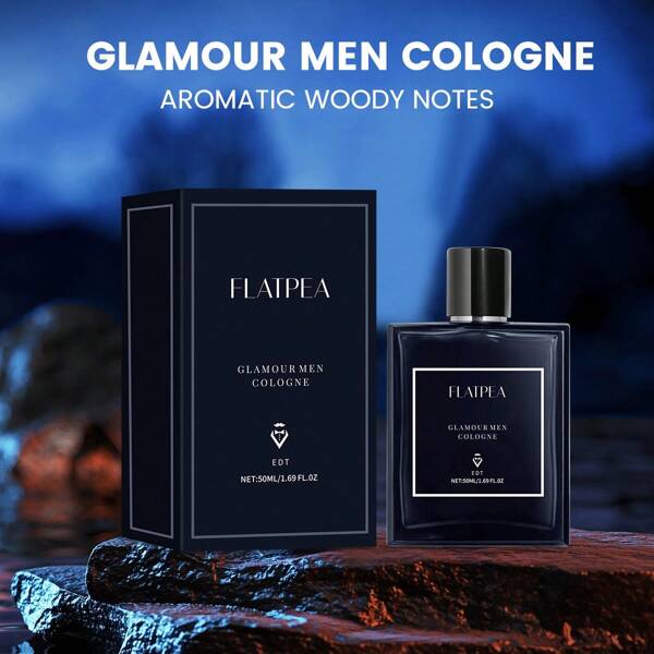 50ml Men's Long-Lasting Cologne Eau De Toilette (1.7oz) – Oud Woody Fragrance, Cupid Perfume. Its Irresistible Scent Is Perfect For Date Nights, Business Meetings, And Daily Wear.