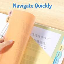 8 Pack 3 Ring Binder Dividers, 8 Tabs Macaroon Color Binder Dividers With Pockets For US Letter Size, Binder Dividers For School Office And Home Organization - Multicolor - View 7