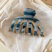 Korean Elegant Heart Shaped Plastic Claw Hair Clip, Medium Size, Wholesale,Hair Accessories,Hair Claw,Claw Clips,Hair Clutch,Hair Jaw Clip Fall Winter For Vacation Outfits Woman