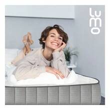 Lumo Home Colchon Matrimonial Premium 23cm De Grosor Memory Foam 7 Capas Transpirable Colchón En Caja Antiácaros E Hipoalergénico -aislamiento Avanzado Del Movimiento Para Un Sueño Tranquilo - Blanco - Ver 6