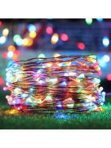 10M / 20M / 30M LED luzes de corda solares ao ar livre à prova d'água luzes de Natal (decoração de faixa de luz) - (RGB) 30 metros - Visão 3