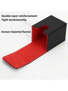 可堆叠卡片收纳盒，100 个插槽，简约设计，适用于梦幻卡牌宝藏 WS 等纸牌游戏 - 多顏色 - 查看 9