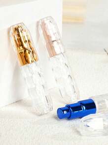 3 件 5ml 香水喷雾瓶可再填充便携式旅行瓶香水雾化器液体容器，适用于化妆品，方便持久的旅行必需品，送礼的理想选择香水瓶